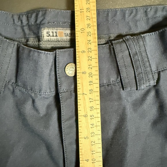 5.11 Tactical Women's Cargo Pants 12 Long Navy Ripstop Utility 32x33.5 EMS Work - Picture 12 of 12